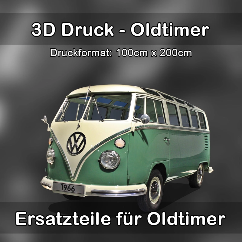 Großformat 3D Druck für Oldtimer Restauration in Trossingen 