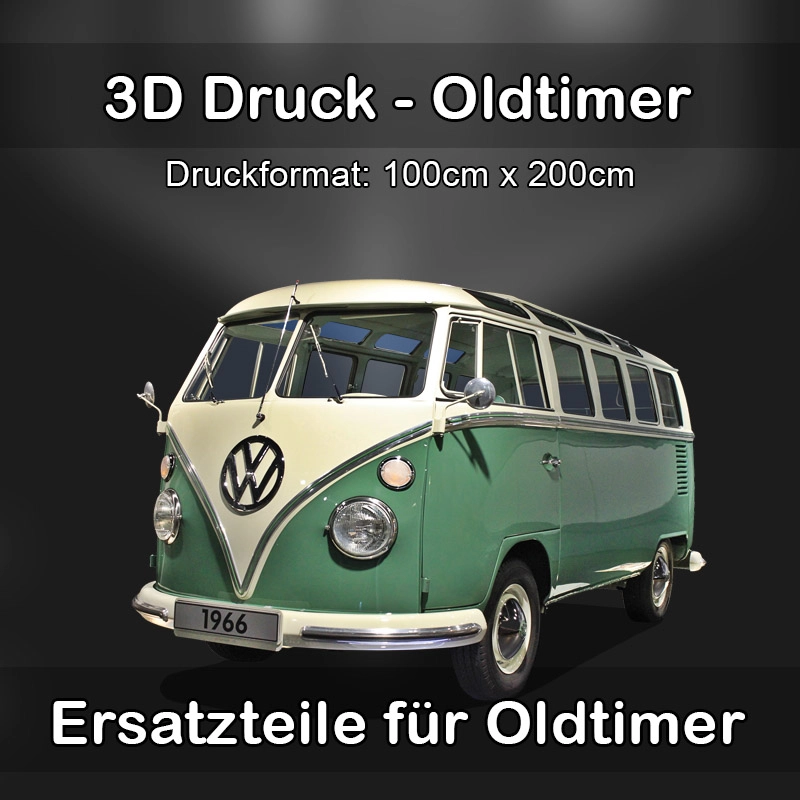 Großformat 3D Druck für Oldtimer Restauration in Trostberg 