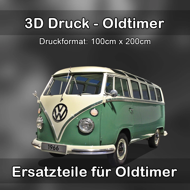 Großformat 3D Druck für Oldtimer Restauration in Türkheim 