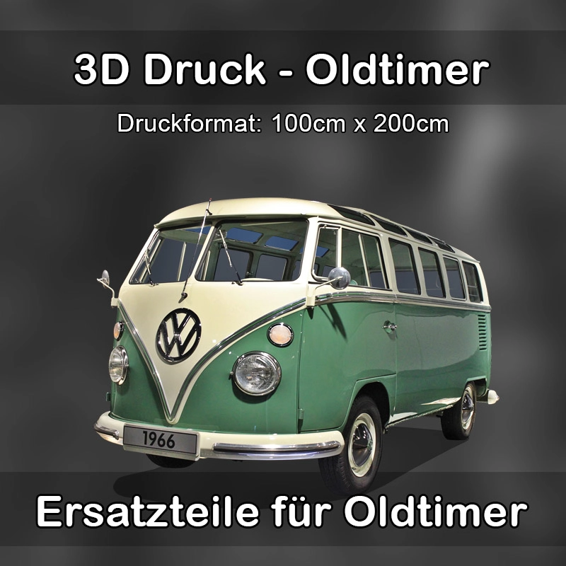 Großformat 3D Druck für Oldtimer Restauration in Tüßling 
