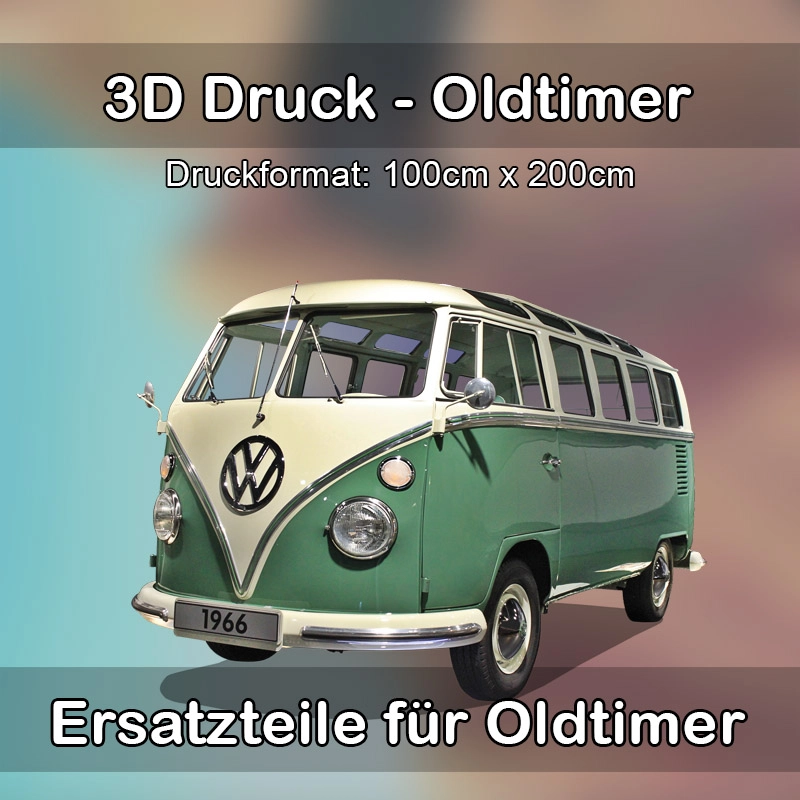 Großformat 3D Druck für Oldtimer Restauration in Tuntenhausen 