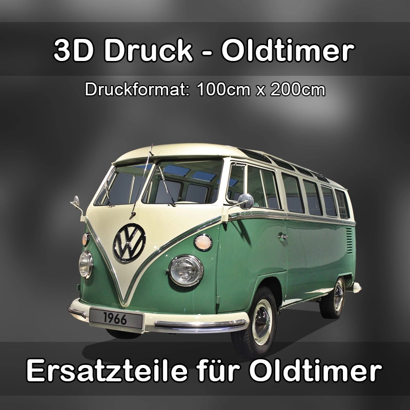 Großformat 3D Druck für Oldtimer Restauration in Tussenhausen 