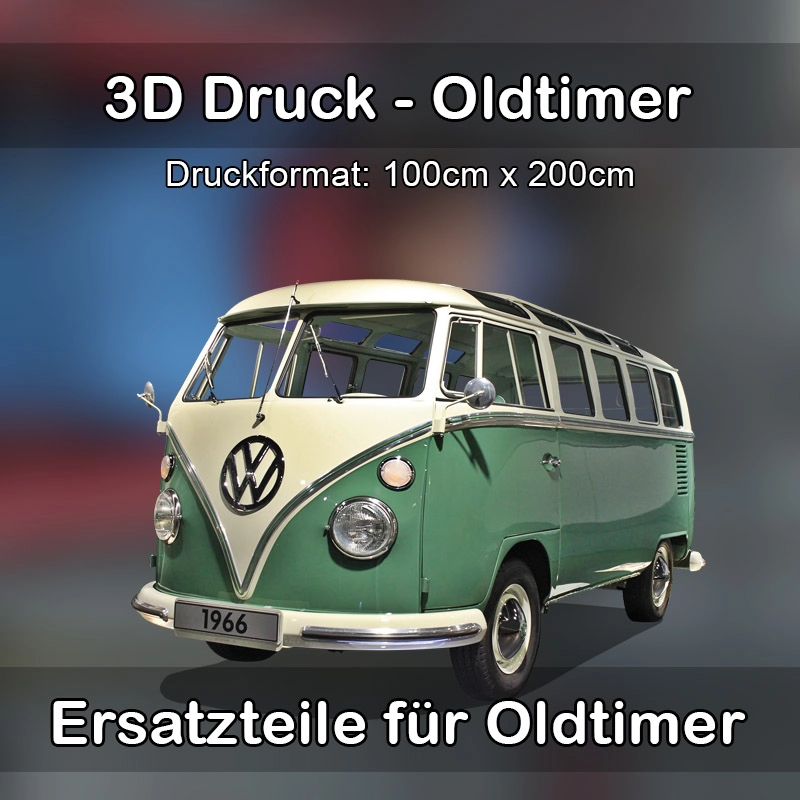 Großformat 3D Druck für Oldtimer Restauration in Tuttlingen 