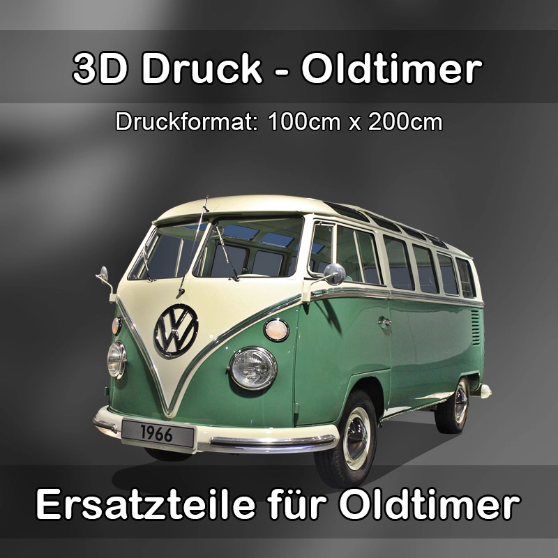Großformat 3D Druck für Oldtimer Restauration in Übersee 