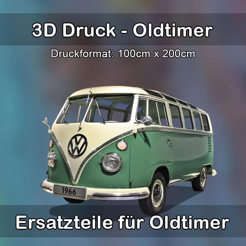 Großformat 3D Druck für Oldtimer Restauration in Üchtelhausen 