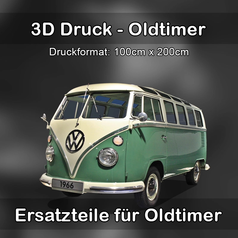 Großformat 3D Druck für Oldtimer Restauration in Ueckermünde 