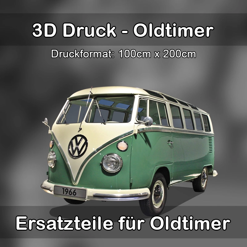 Großformat 3D Druck für Oldtimer Restauration in Uetersen 