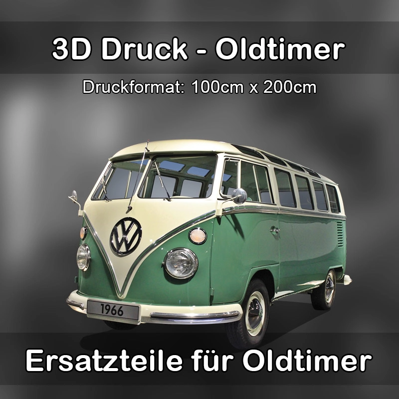 Großformat 3D Druck für Oldtimer Restauration in Uffenheim 
