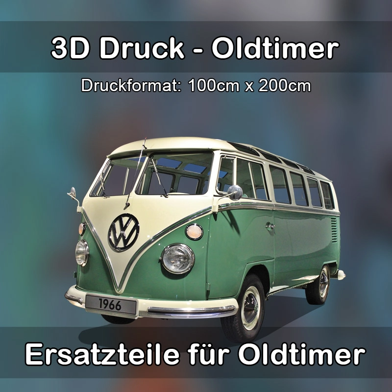 Großformat 3D Druck für Oldtimer Restauration in Uhingen 