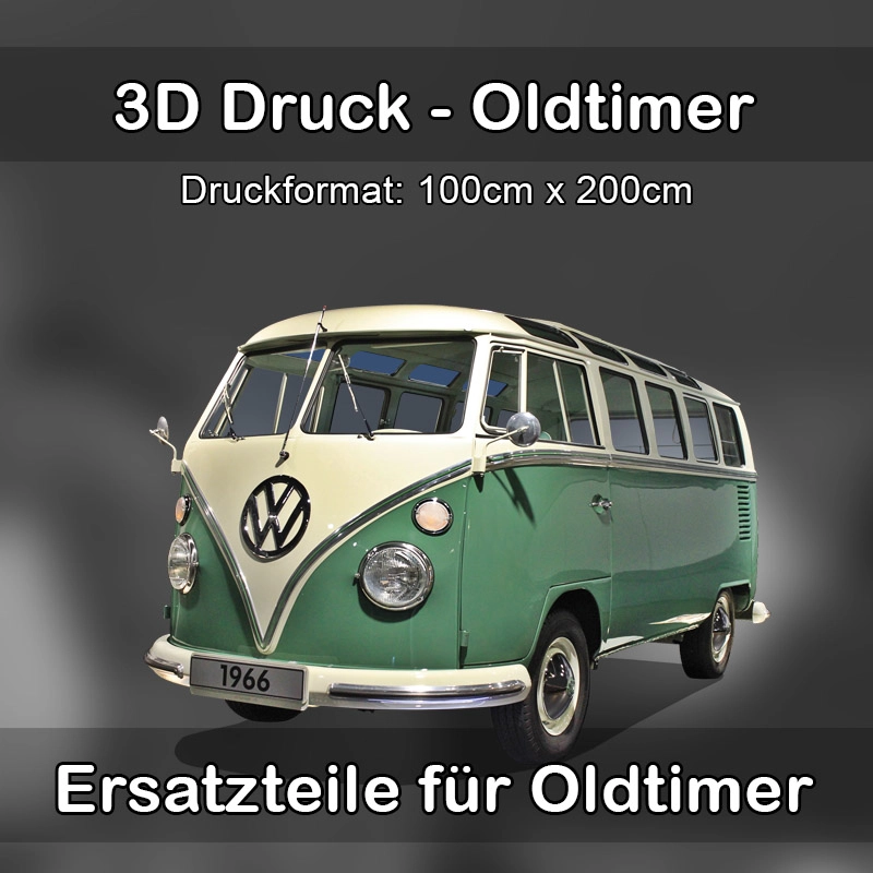 Großformat 3D Druck für Oldtimer Restauration in Ulm 