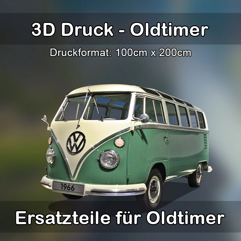 Großformat 3D Druck für Oldtimer Restauration in Unterbreizbach 
