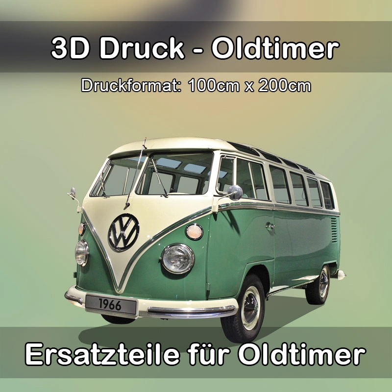 Großformat 3D Druck für Oldtimer Restauration in Untereisesheim 