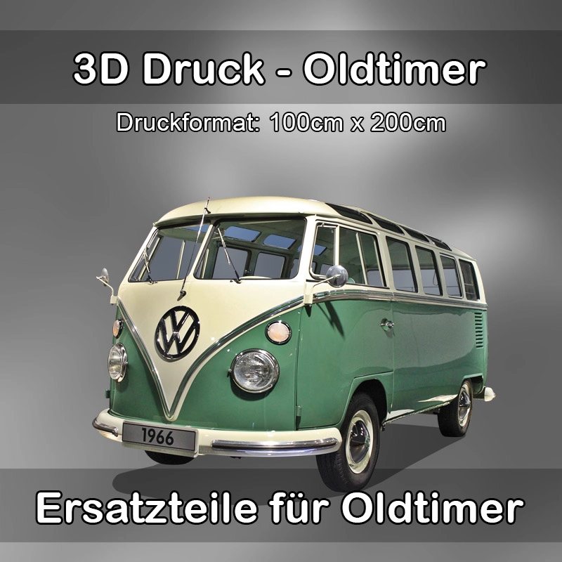 Großformat 3D Druck für Oldtimer Restauration in Untergriesbach 