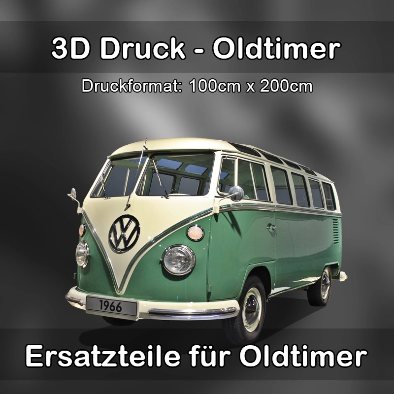 Großformat 3D Druck für Oldtimer Restauration in Untergruppenbach 