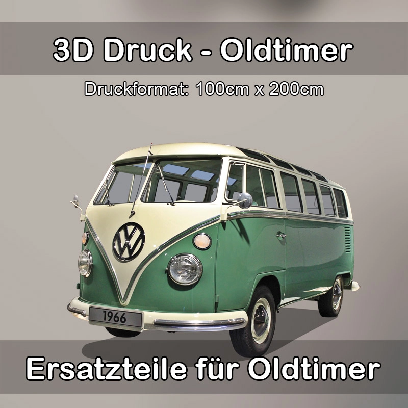 Großformat 3D Druck für Oldtimer Restauration in Unterhaching 
