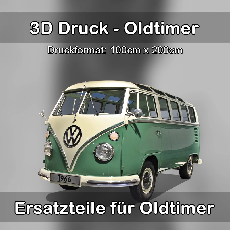 Großformat 3D Druck für Oldtimer Restauration in Untermünkheim 