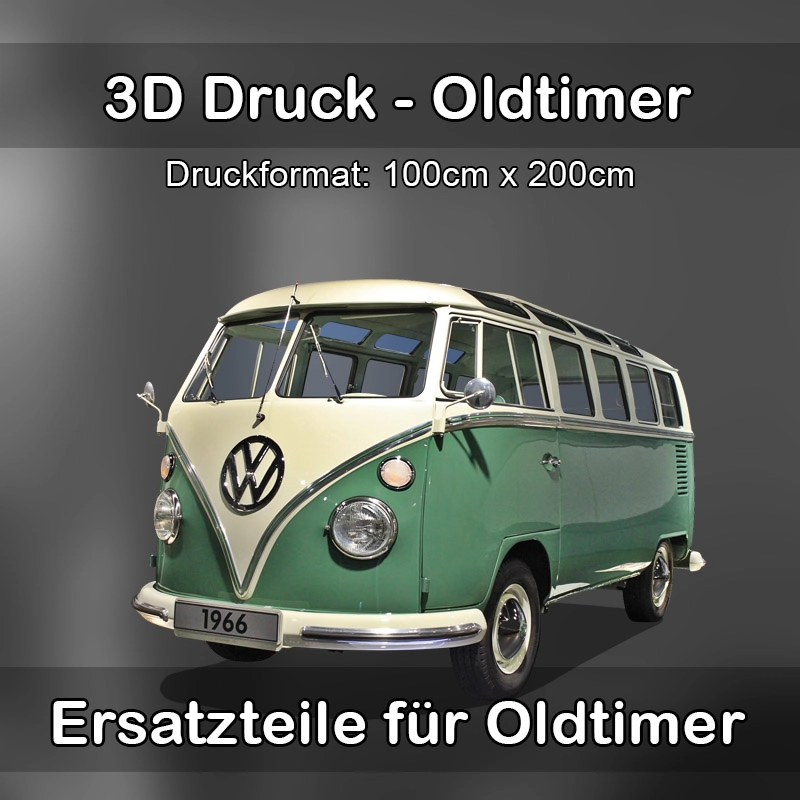 Großformat 3D Druck für Oldtimer Restauration in Unterpleichfeld 