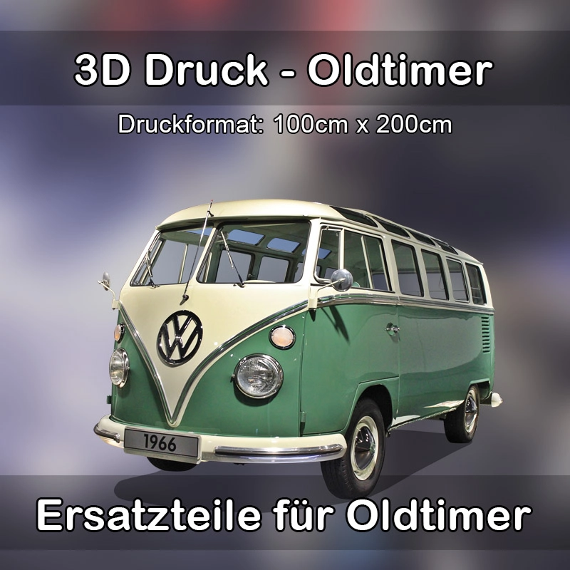 Großformat 3D Druck für Oldtimer Restauration in Unterschleißheim 