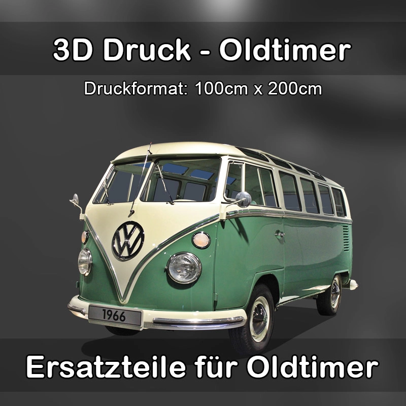 Großformat 3D Druck für Oldtimer Restauration in Unterschneidheim 