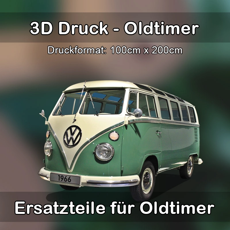 Großformat 3D Druck für Oldtimer Restauration in Ursberg 