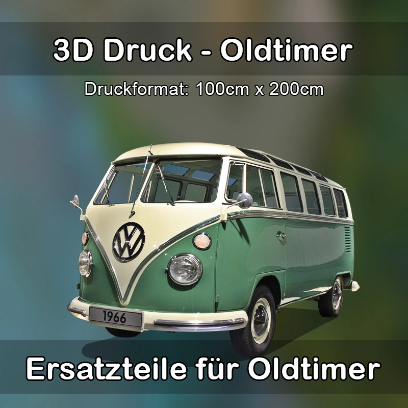 Großformat 3D Druck für Oldtimer Restauration in Uttenweiler 