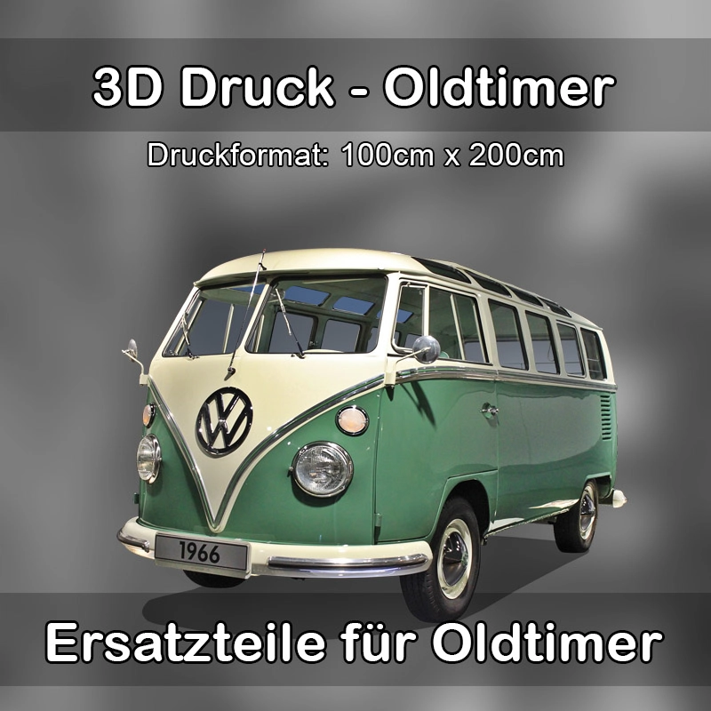 Großformat 3D Druck für Oldtimer Restauration in Vaihingen an der Enz 