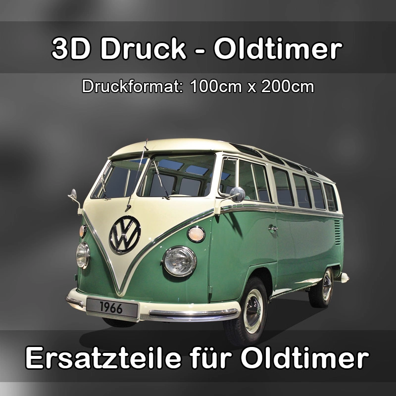 Großformat 3D Druck für Oldtimer Restauration in Veitshöchheim 