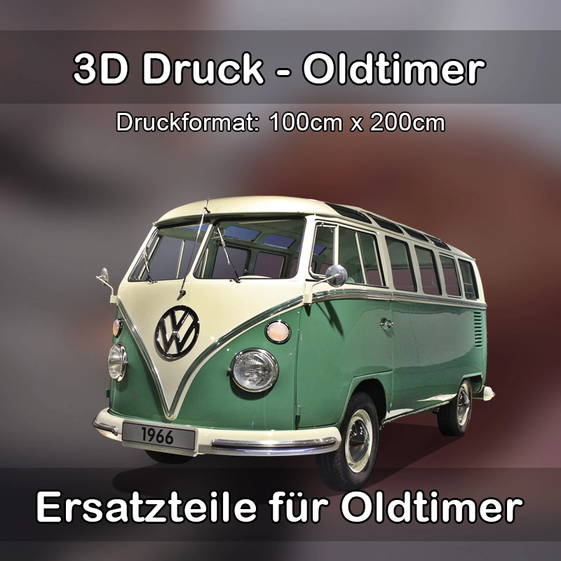 Großformat 3D Druck für Oldtimer Restauration in Vellberg 