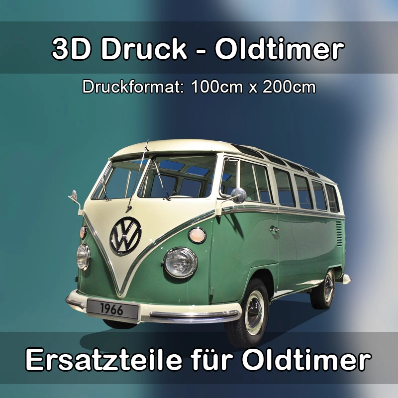 Großformat 3D Druck für Oldtimer Restauration in Verl 