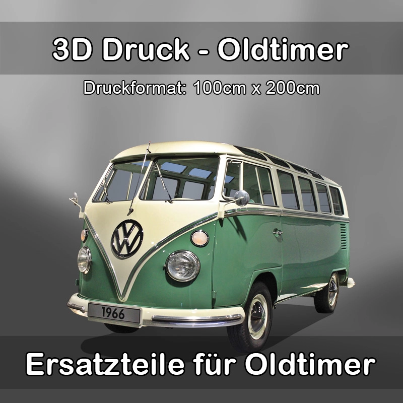 Großformat 3D Druck für Oldtimer Restauration in Viechtach 