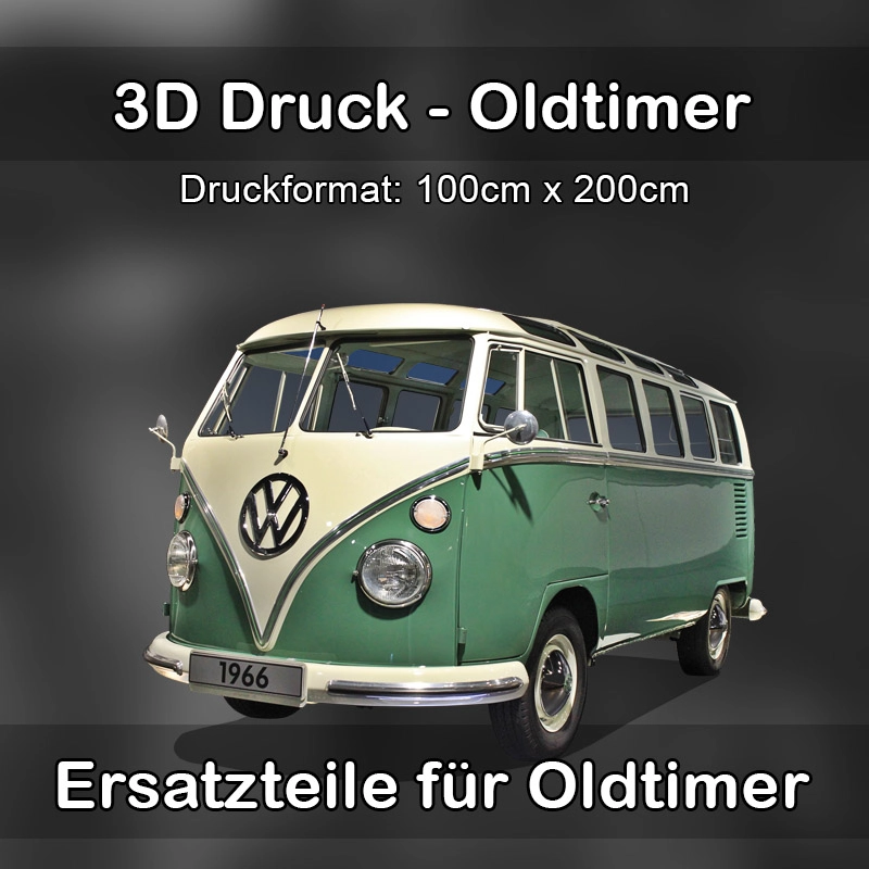 Großformat 3D Druck für Oldtimer Restauration in Vöhl 