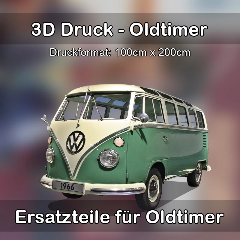 Großformat 3D Druck für Oldtimer Restauration in Vöhrenbach 
