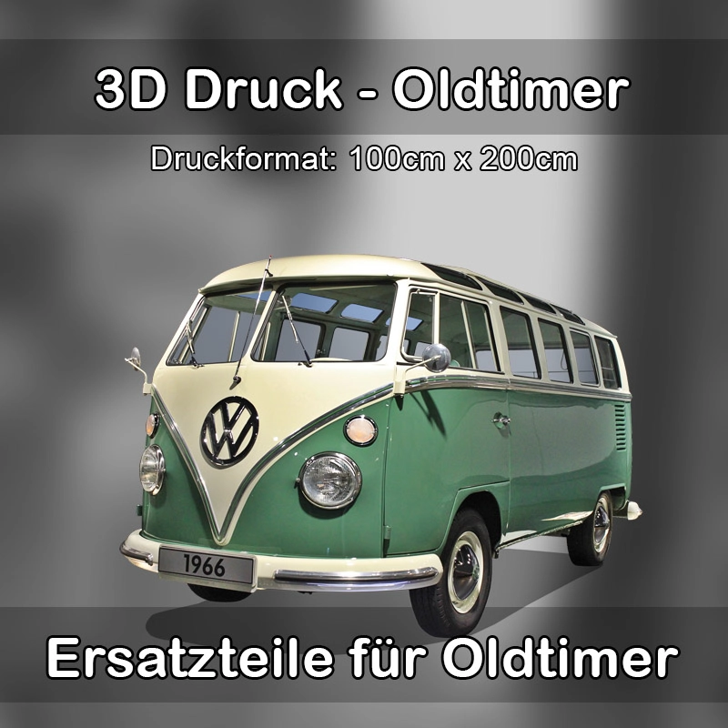 Großformat 3D Druck für Oldtimer Restauration in Vogtareuth 