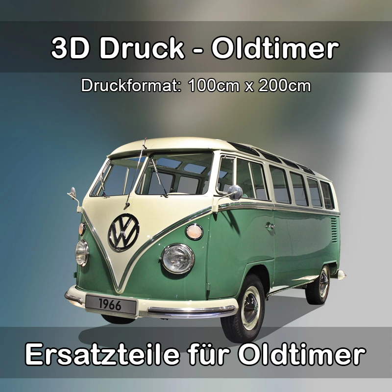 Großformat 3D Druck für Oldtimer Restauration in Vogtei 