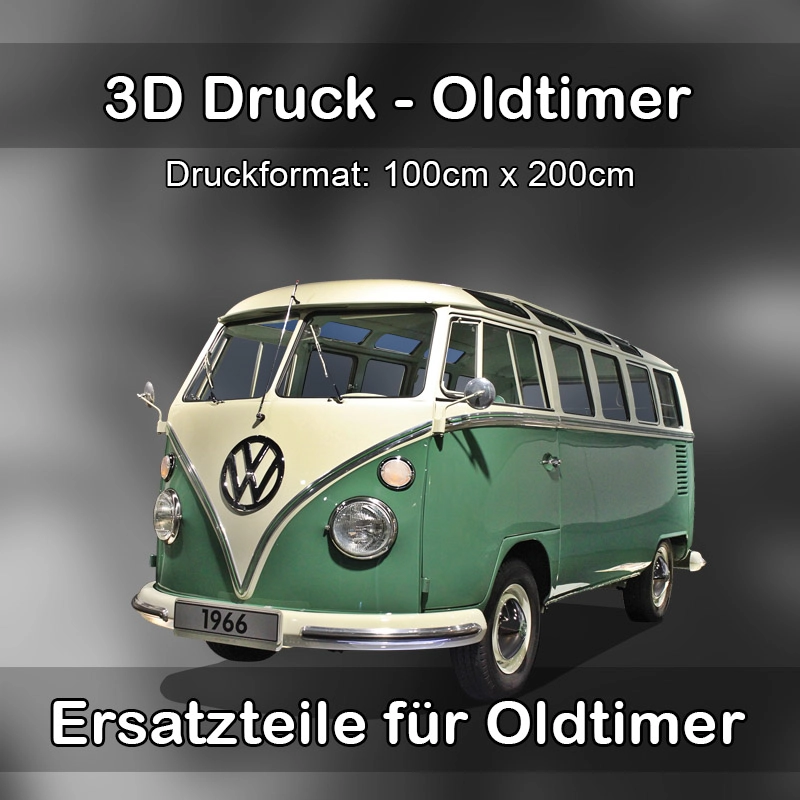 Großformat 3D Druck für Oldtimer Restauration in Volkach 