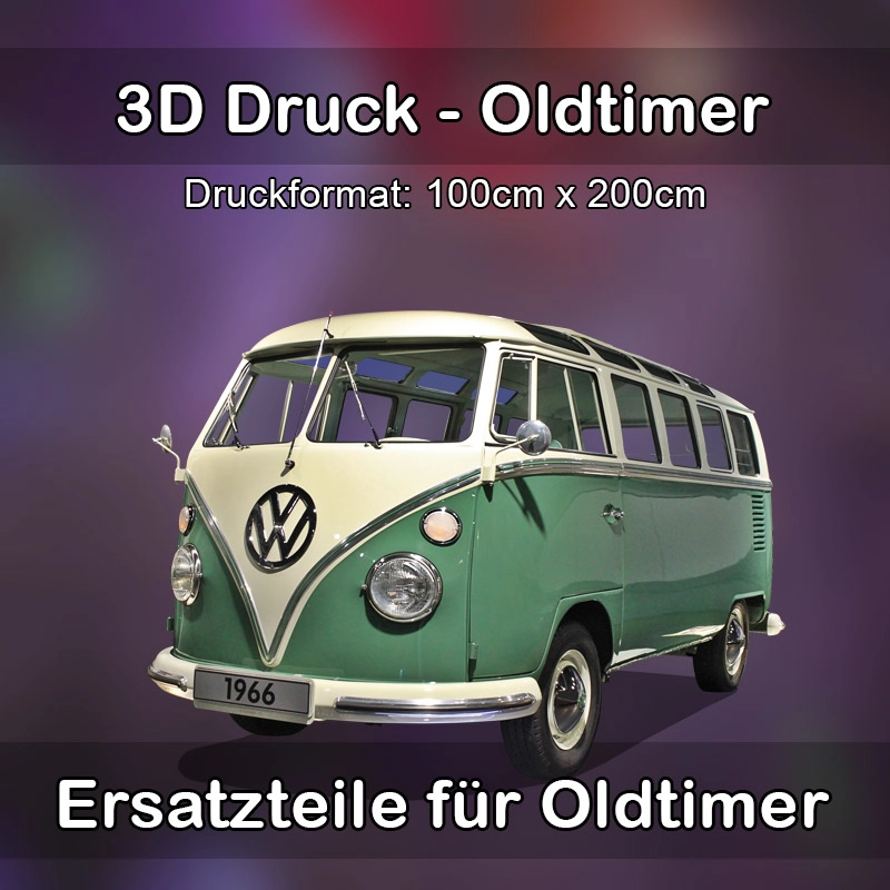 Großformat 3D Druck für Oldtimer Restauration in Wachtendonk 
