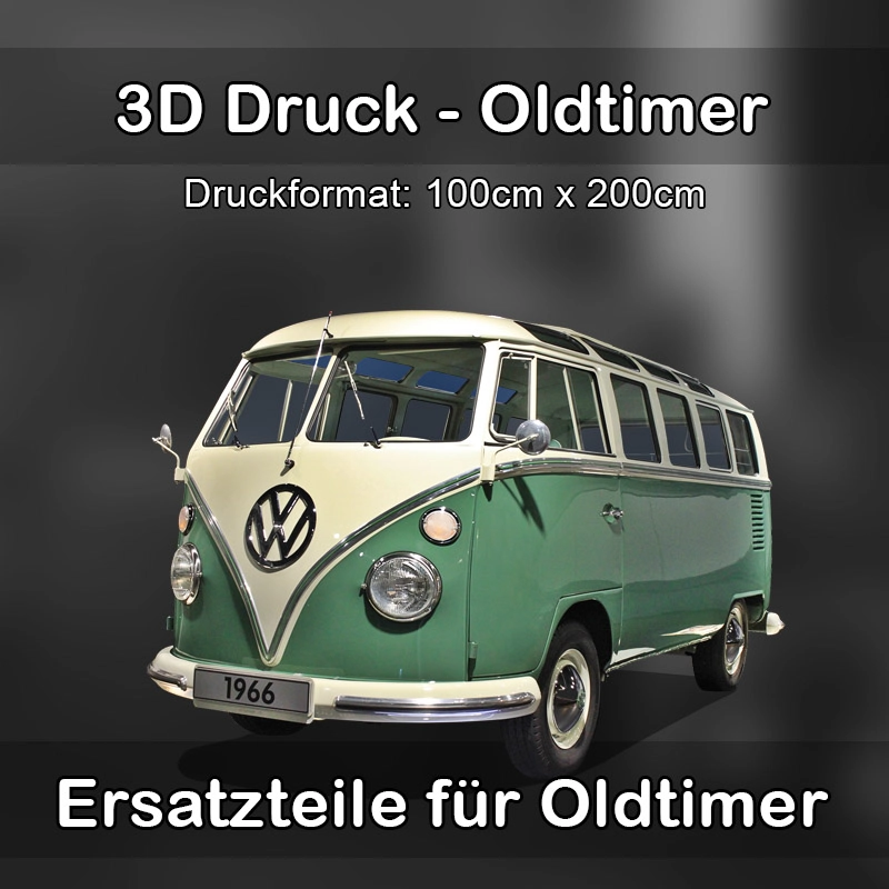 Großformat 3D Druck für Oldtimer Restauration in Wackersberg 