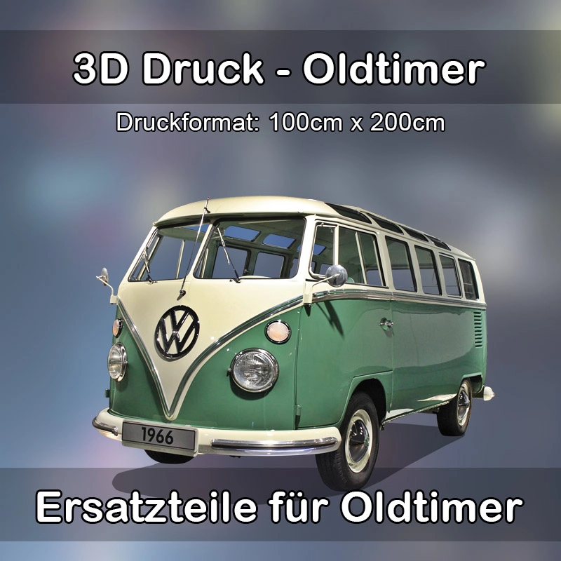 Großformat 3D Druck für Oldtimer Restauration in Wackersdorf 