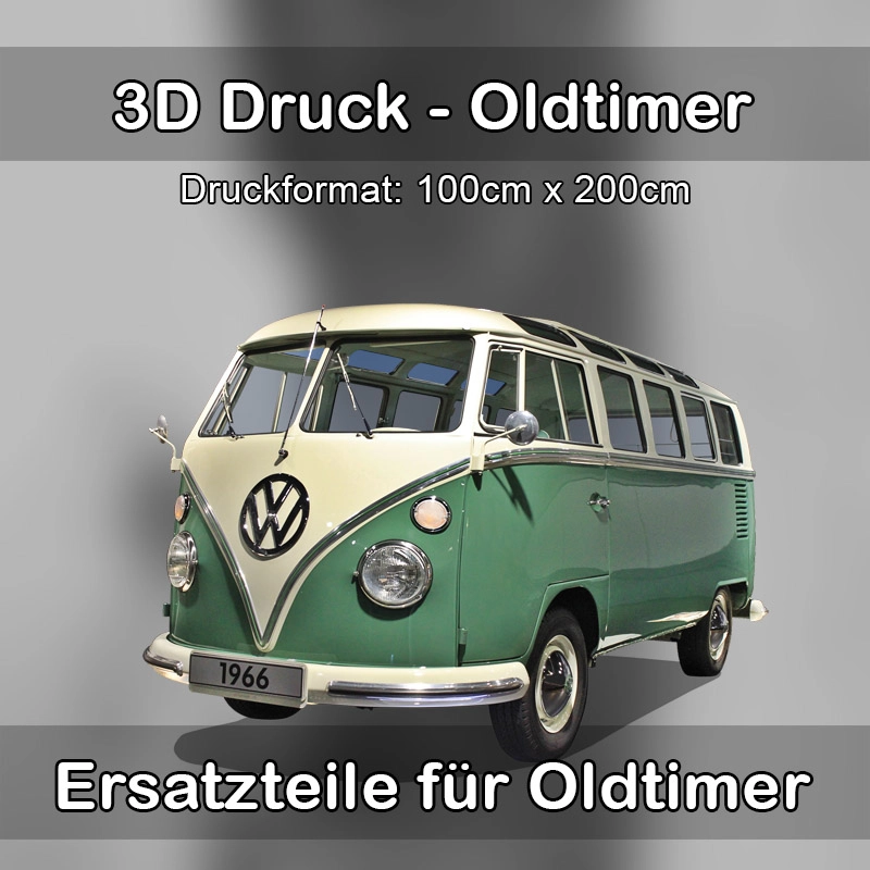 Großformat 3D Druck für Oldtimer Restauration in Waghäusel 