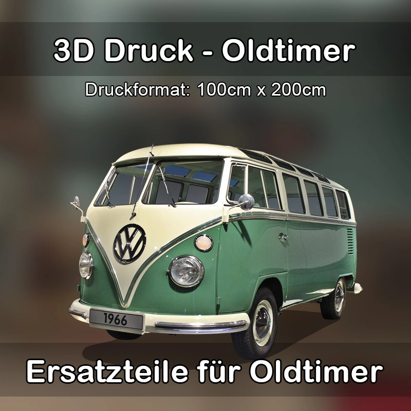 Großformat 3D Druck für Oldtimer Restauration in Wahlstedt 