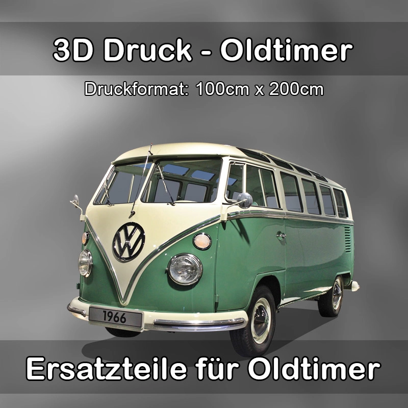 Großformat 3D Druck für Oldtimer Restauration in Wahrenholz 