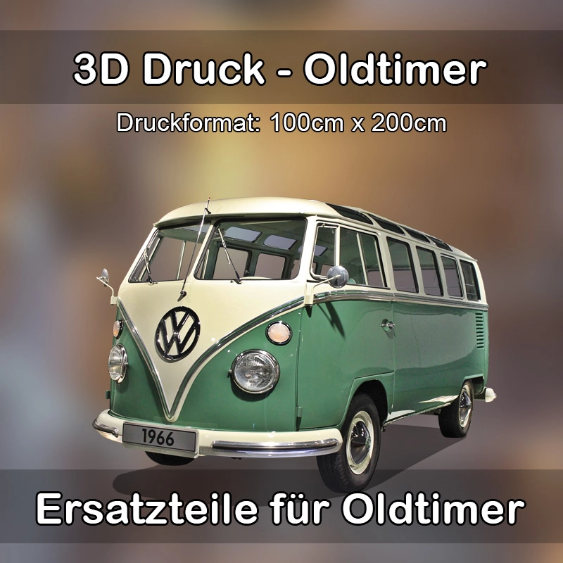 Großformat 3D Druck für Oldtimer Restauration in Waibstadt 