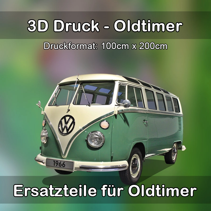 Großformat 3D Druck für Oldtimer Restauration in Waischenfeld 