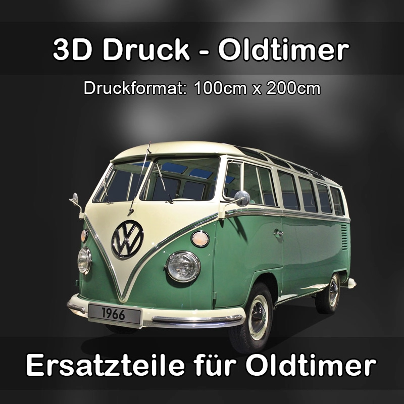 Großformat 3D Druck für Oldtimer Restauration in Waldbröl 