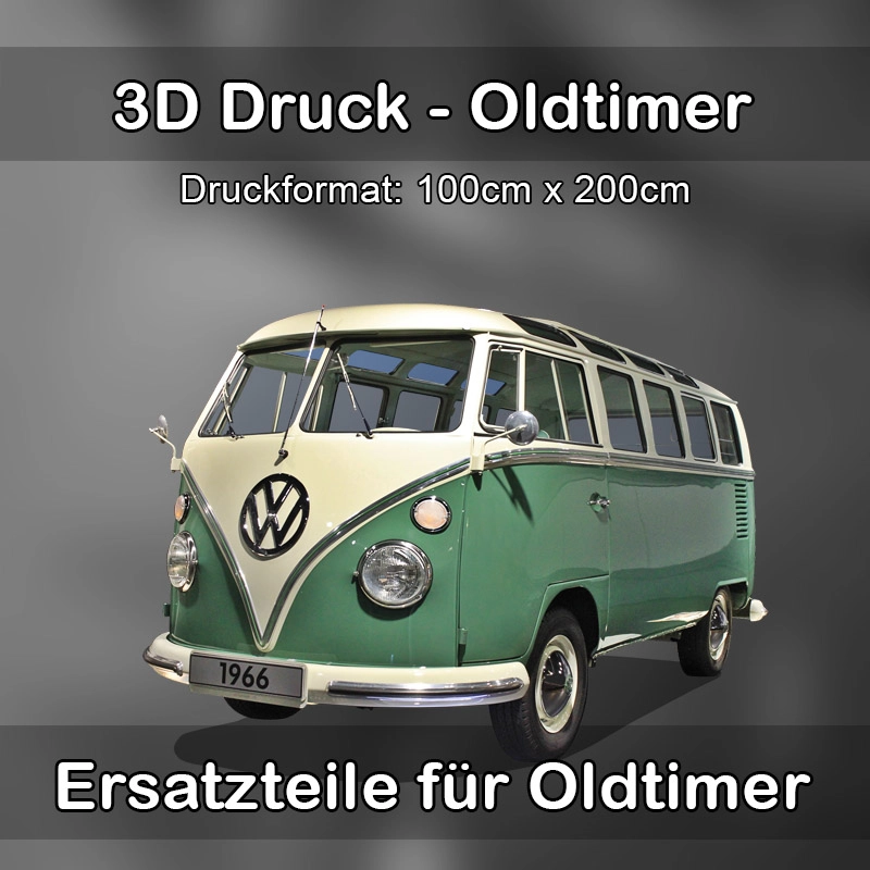 Großformat 3D Druck für Oldtimer Restauration in Waldbüttelbrunn 