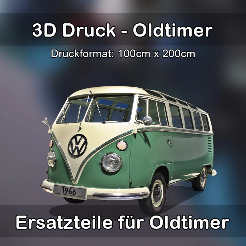 Großformat 3D Druck für Oldtimer Restauration in Waldheim 