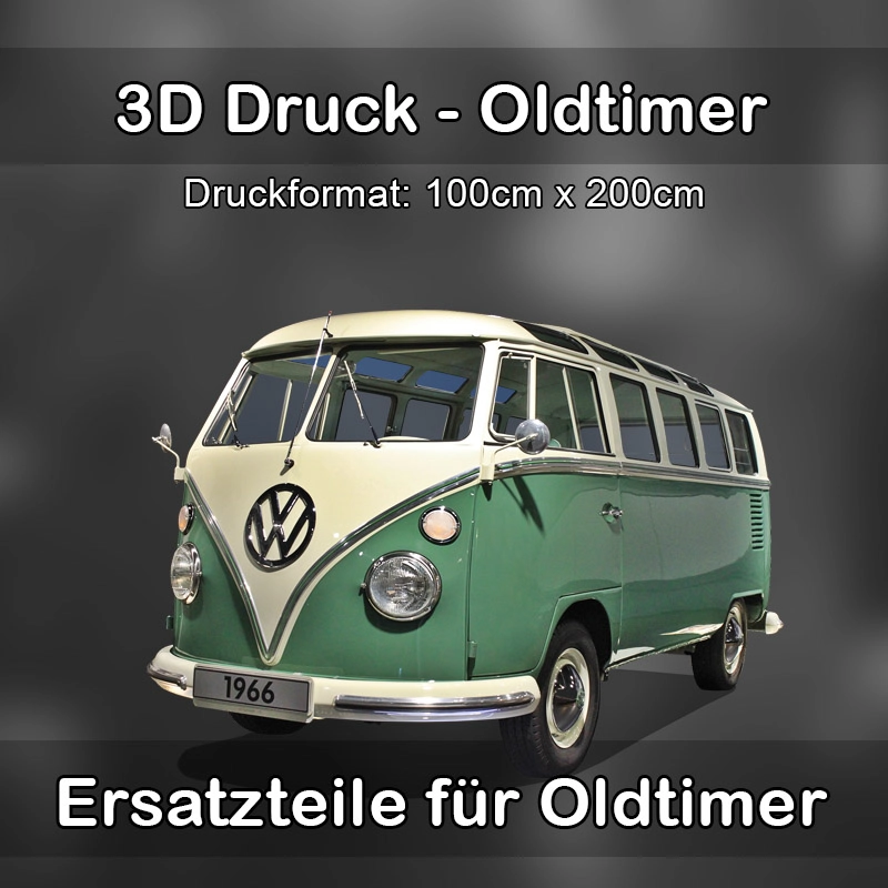 Großformat 3D Druck für Oldtimer Restauration in Waldkirchen 
