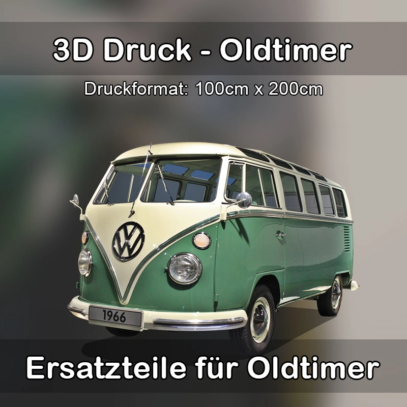 Großformat 3D Druck für Oldtimer Restauration in Waldkraiburg 