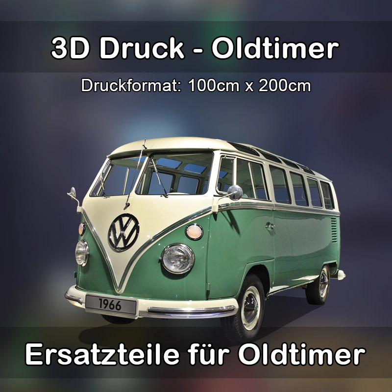 Großformat 3D Druck für Oldtimer Restauration in Walheim 