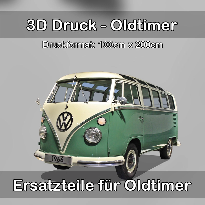 Großformat 3D Druck für Oldtimer Restauration in Walldorf (Baden) 